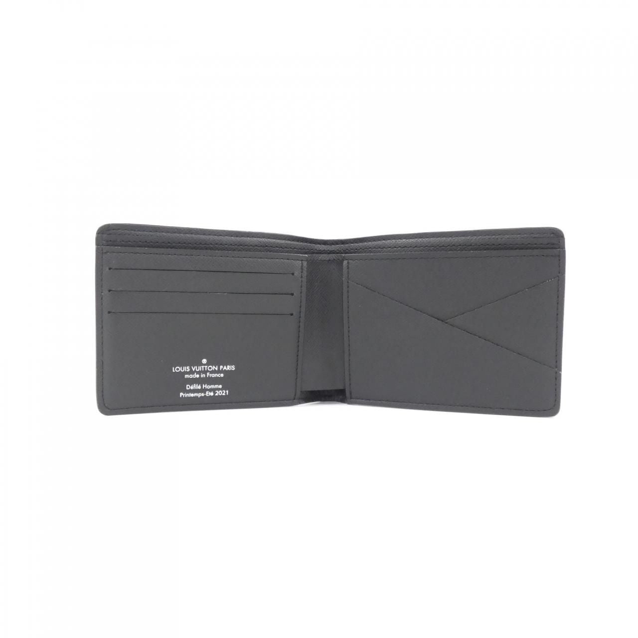 Louis Vuitton Damier Dist Ted Portefeuille Multiple Billfold Wallet — view 5