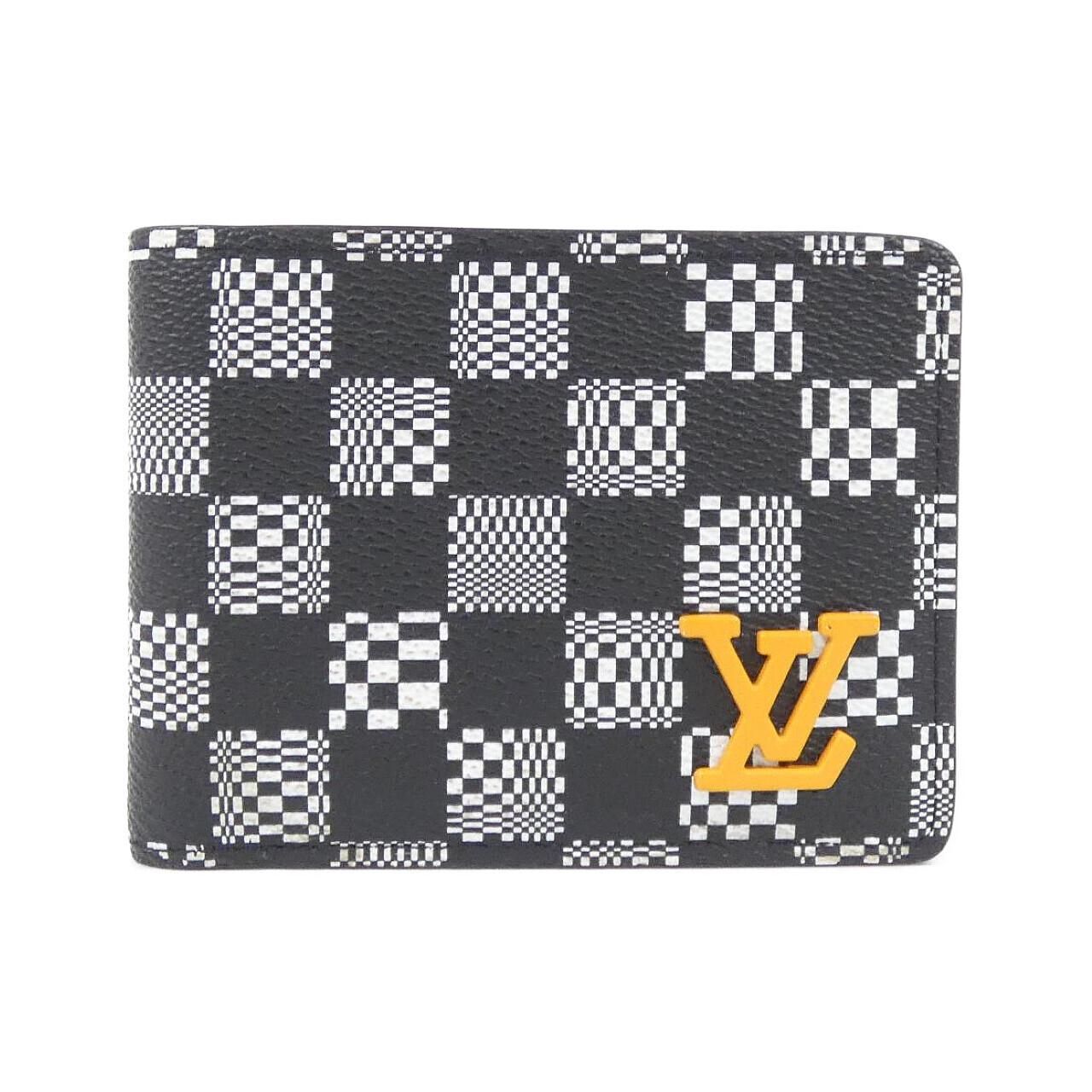 Louis Vuitton Damier Dist Ted Portefeuille Multiple Billfold Wallet