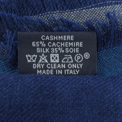 Hermes Stole Scarf Navy — view 3