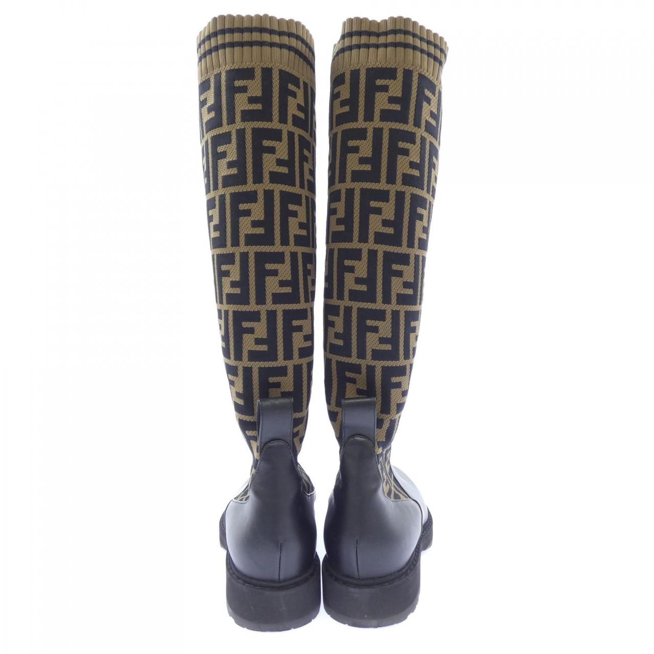 Fendi Long Boots Black — view 5
