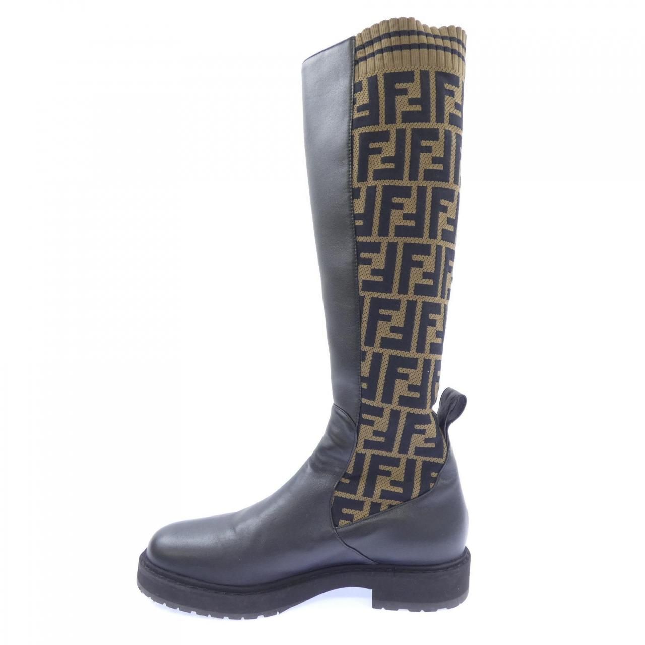 Fendi Long Boots Black — view 2