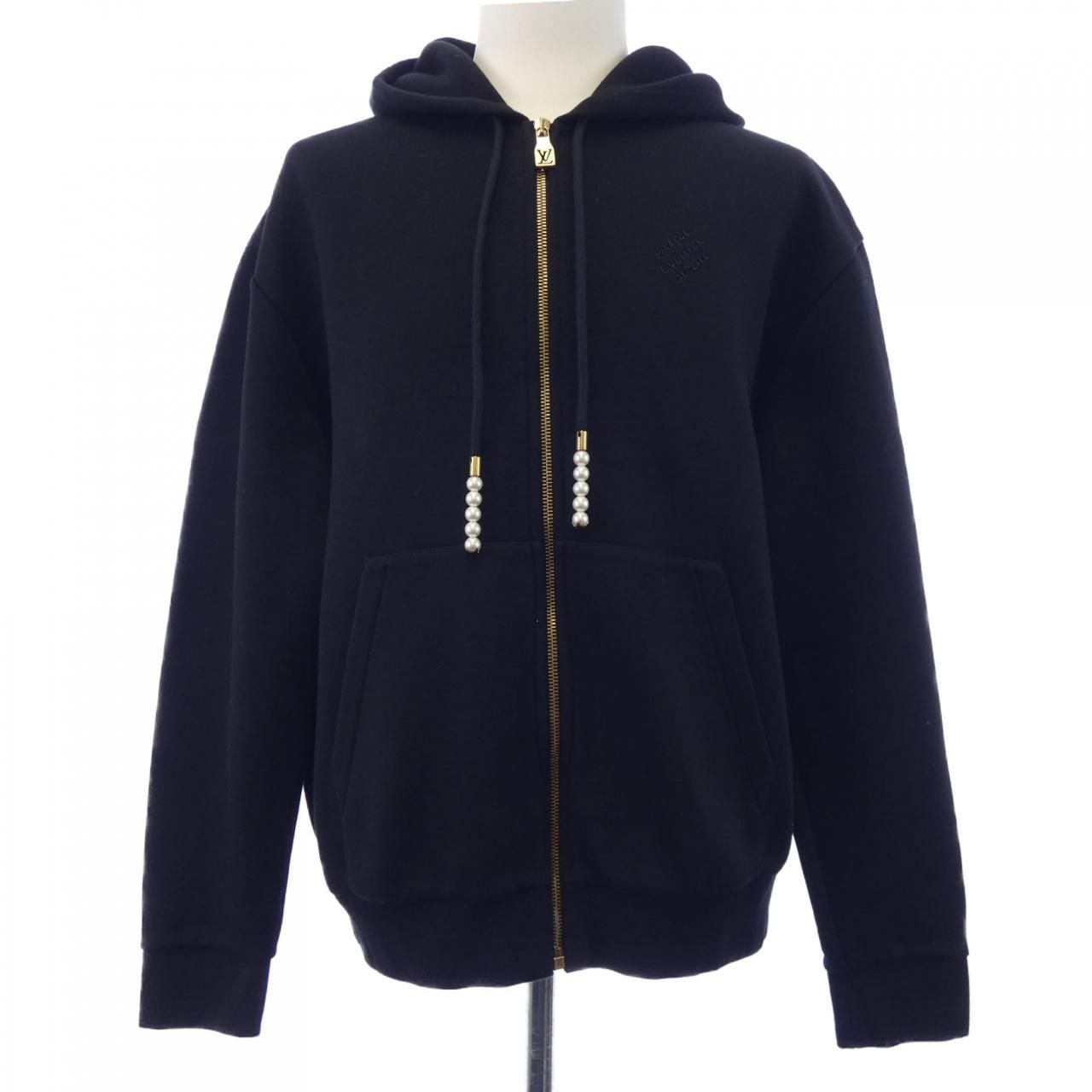 Louis Vuitton Embroidered Zip Jacket Hoodie