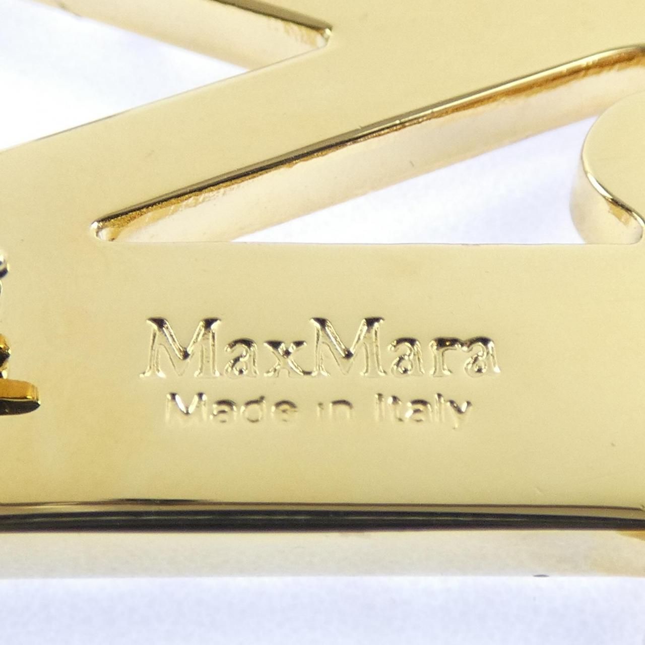 Max Mara M Brooch Gold — view 3