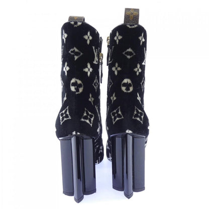 Louis Vuitton Monogram Velvet Silhouette Line Boots — view 5