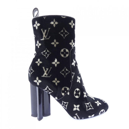 Louis Vuitton Monogram Velvet Silhouette Line Boots