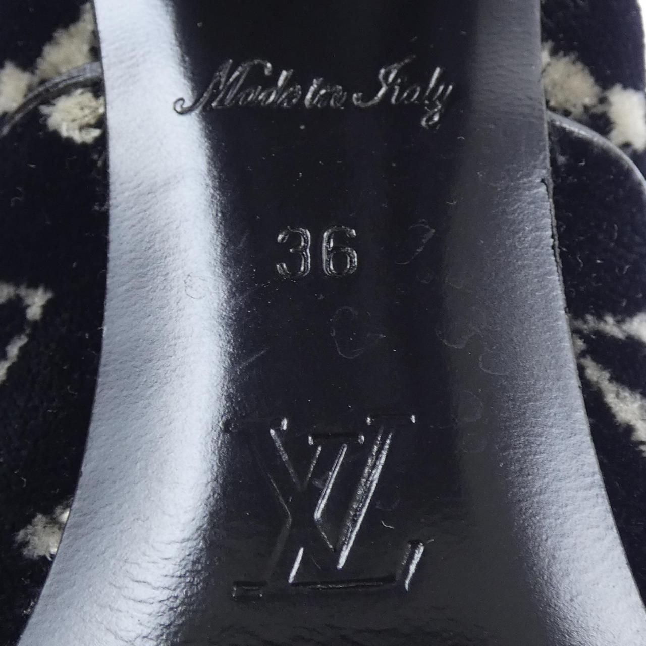 Louis Vuitton Monogram Velvet Silhouette Line Boots — view 6