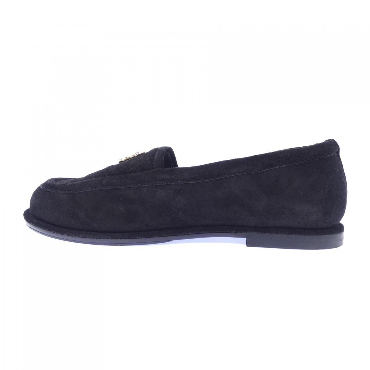 Chanel Moccasins Shoes Loafers Black — view 2