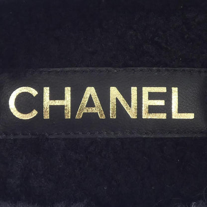 Chanel Moccasins Shoes Loafers Black — view 6