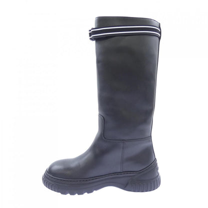 Dior Rubber Velcro Strap D-racer Long Boots — view 2