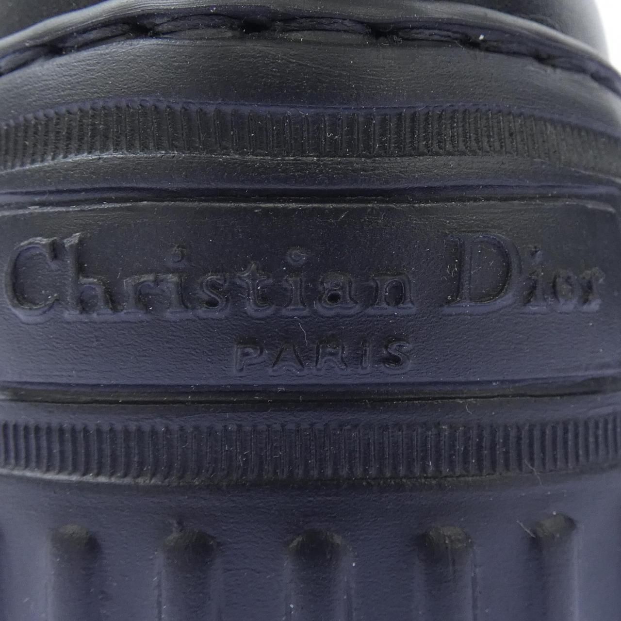 Dior Rubber Velcro Strap D-racer Long Boots — view 6