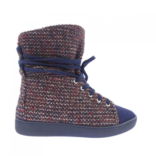 Chanel Boots Navy