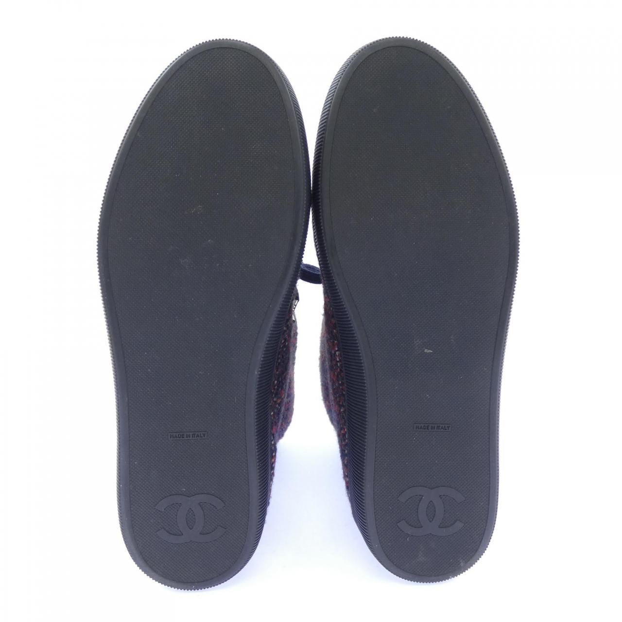 Chanel Boots Navy — view 4