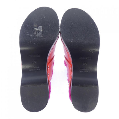 Hermes Carlotta Kelly Buckle Shoes — view 4