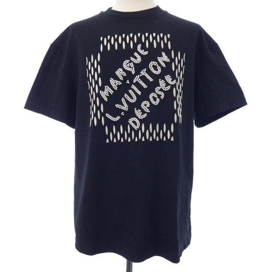 Louis Vuitton Embroidered Signature Cotton T-Shirt