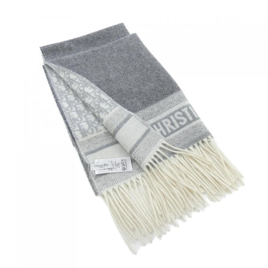 Dior Stole Scarf Gray