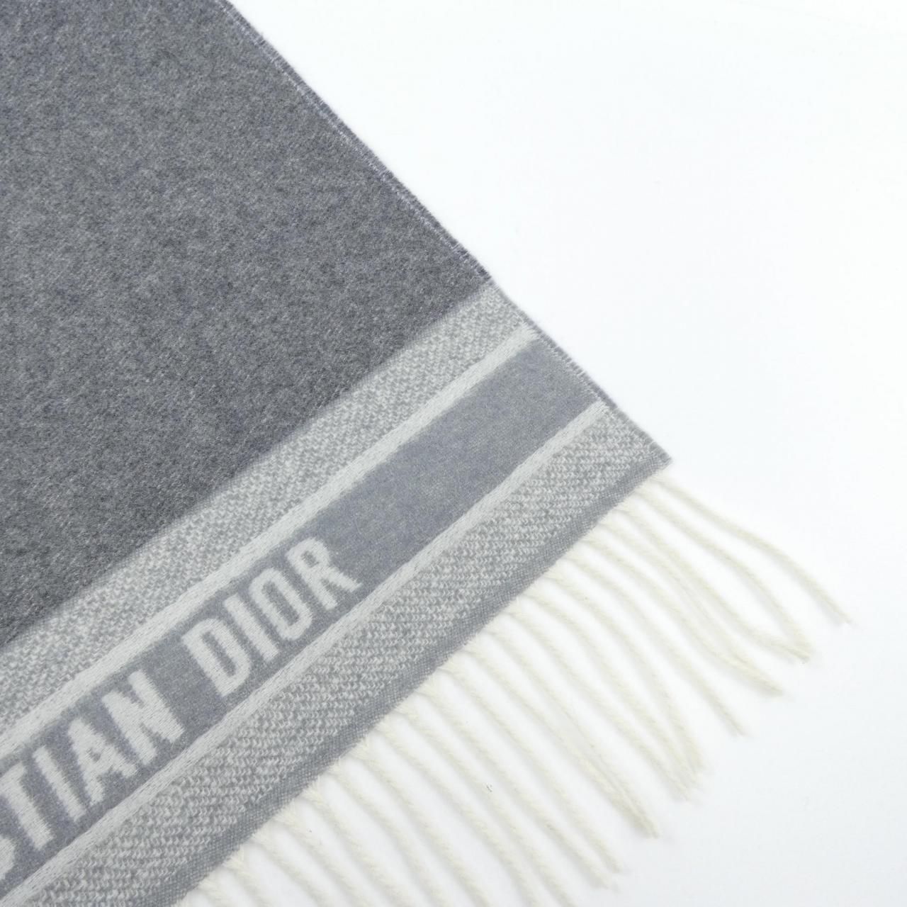 Dior Stole Scarf Gray — view 2