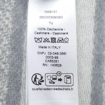 Dior Stole Scarf Gray — view 3