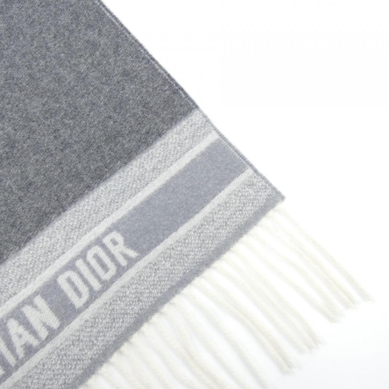 Dior Stole Scarf Gray — view 2