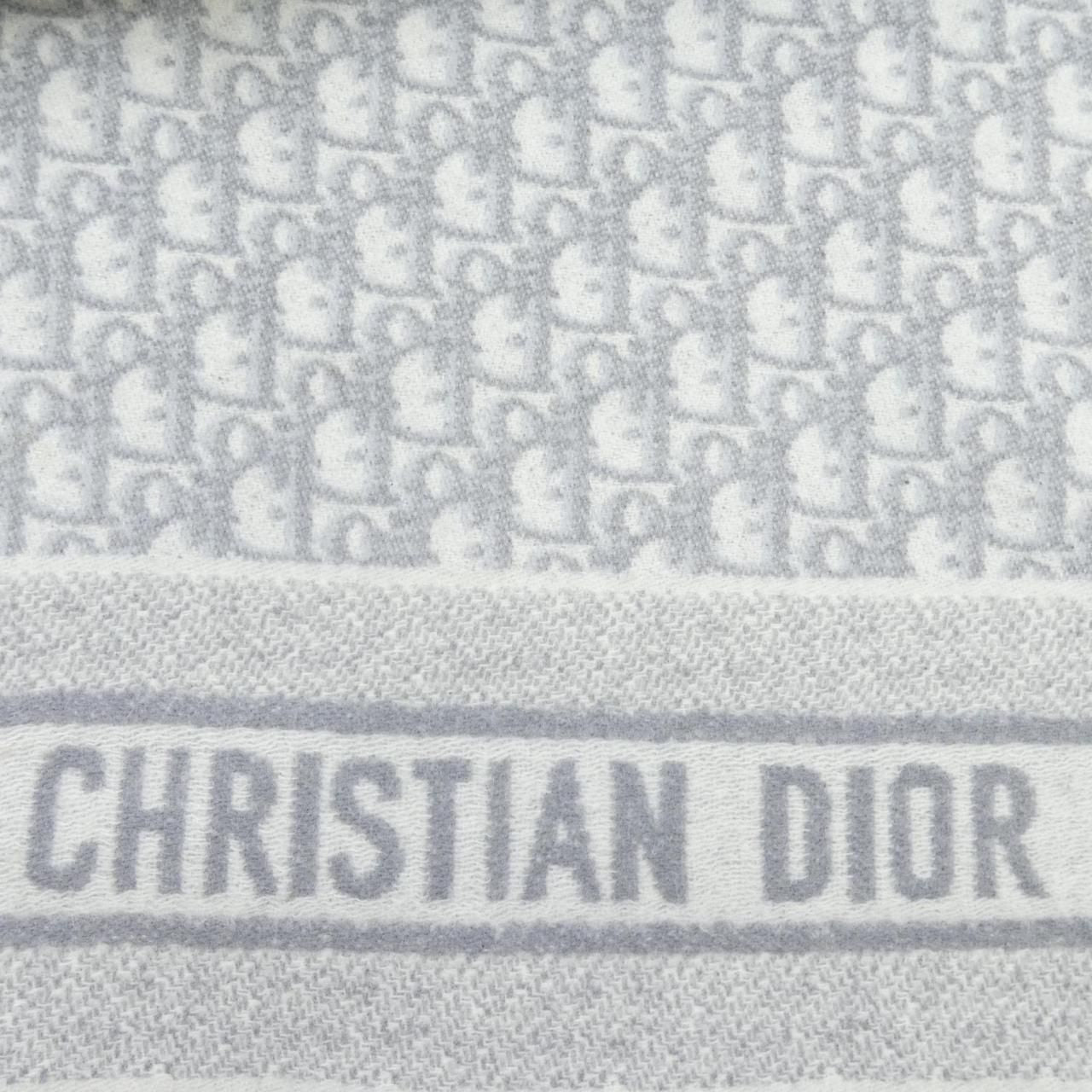Dior Stole Scarf Gray — view 4