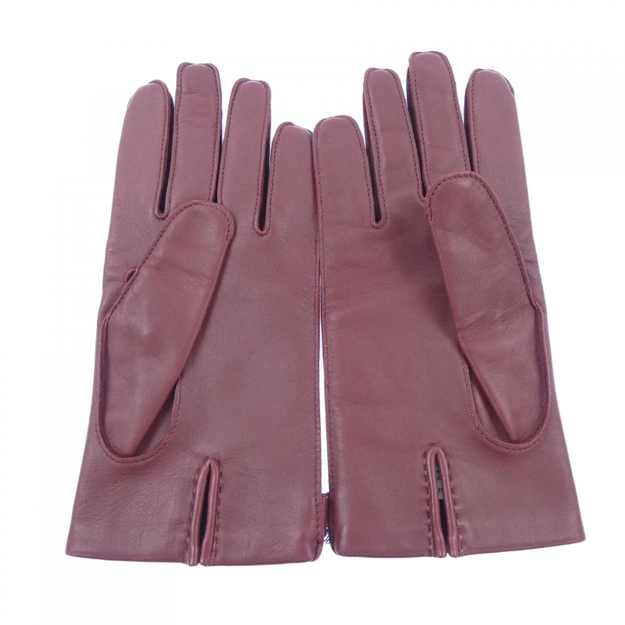 Hermes Glove Red — view 2