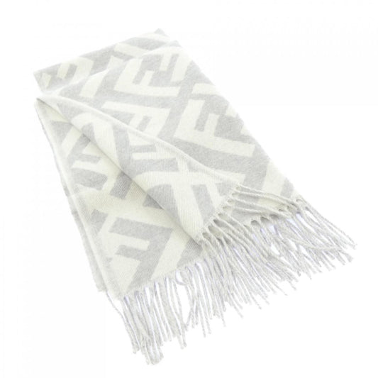 Fendi FF Scarf White
