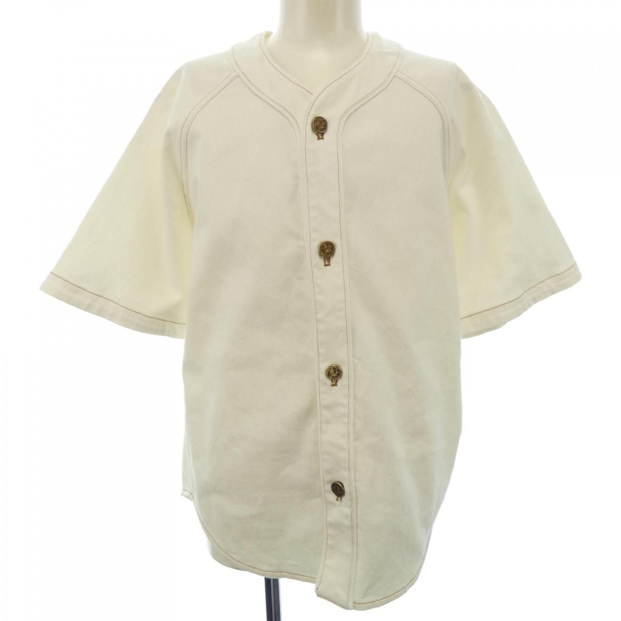 Louis Vuitton Embossed Monogram Baseball Shirt