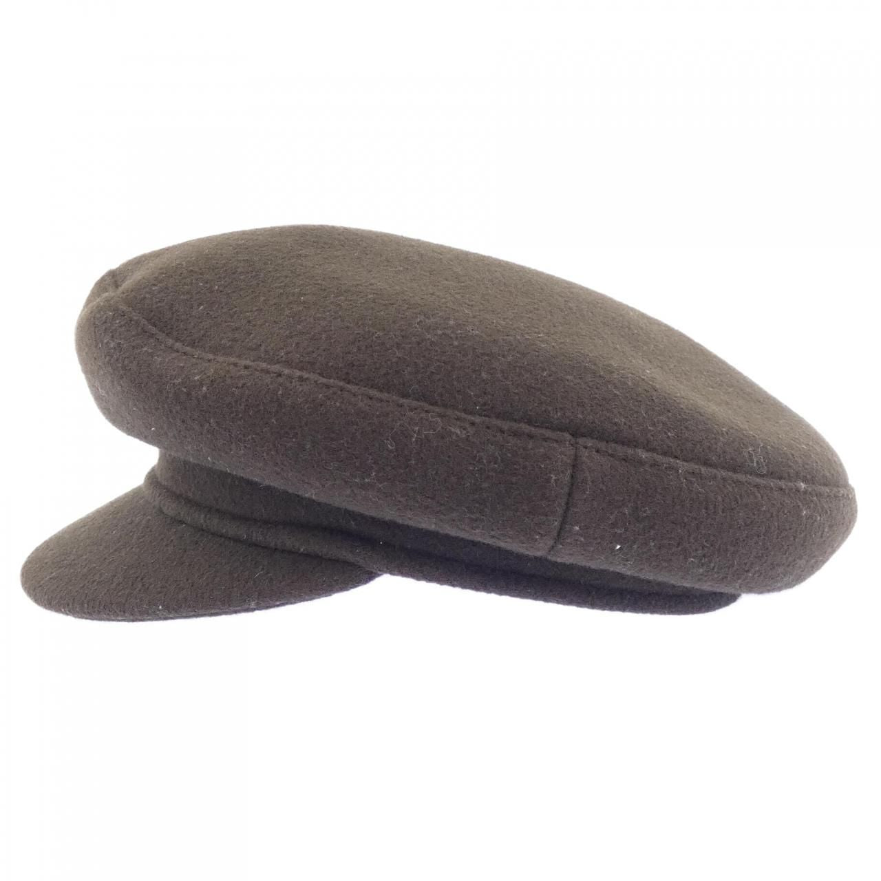 Hermes Cap Hat Brown — view 2