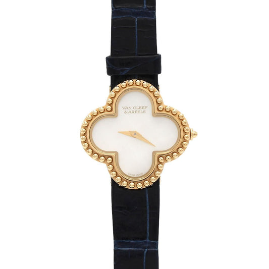 Van Cleef & Arpels Alhambra YG Quartz Watch
