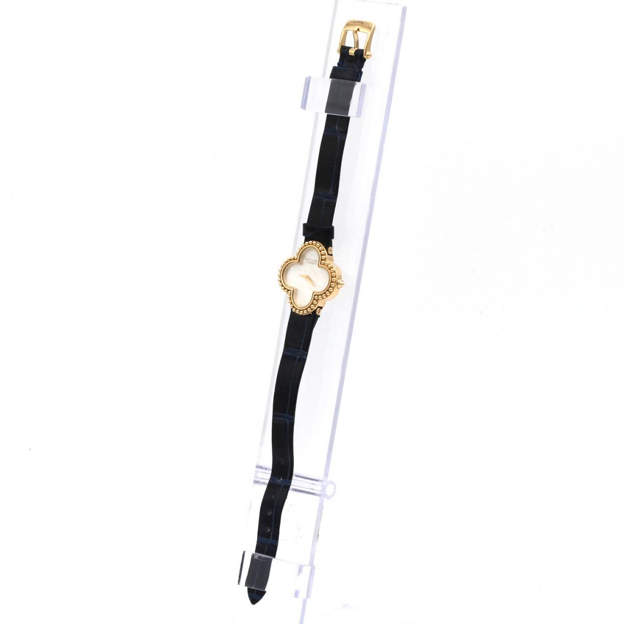 Van Cleef & Arpels Alhambra YG Quartz Watch — view 2