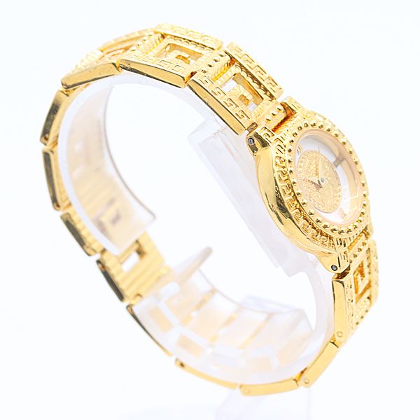 Versace Medusa Coin Watch Quartz Gold White Dial — view 2