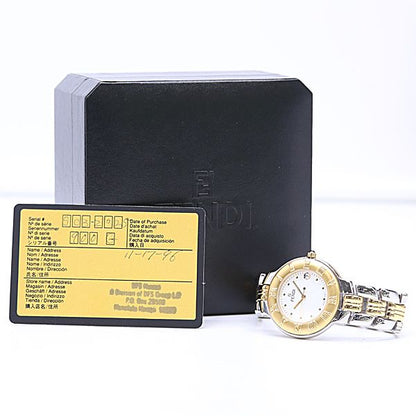 Fendi Quartz White Dial Watch — view 5
