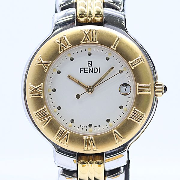 Fendi Quartz White Dial Watch