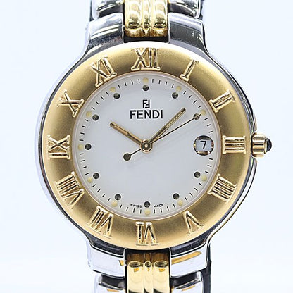 Fendi Quartz White Dial Watch