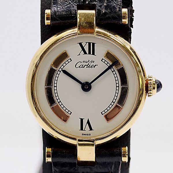 Cartier Must Vandeme Quartz Trinity Dial Watch