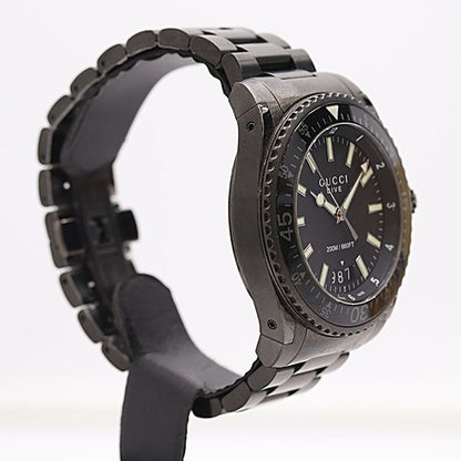Gucci Dive 136.2 SS Quartz Black Dial Watch — view 2