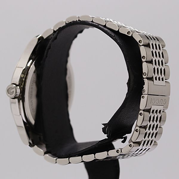 Gucci Timeless 126.4 Date Quartz Black Dial Watch Mtm — view 3