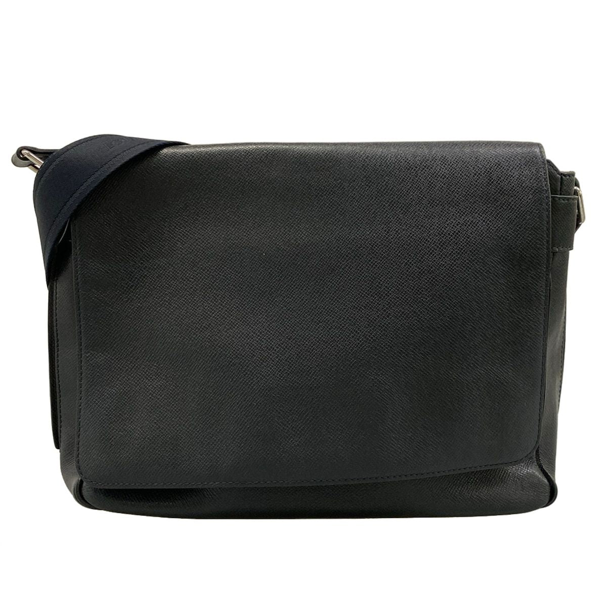 Louis Vuitton Shoulder Bag Taiga Roman MM Bol Leather