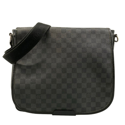 Louis Vuitton Shoulder Bag Damier Graphite Daniel MM