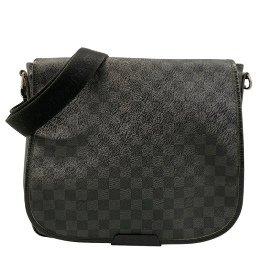 Louis Vuitton Shoulder Bag Damier Graphite Daniel MM