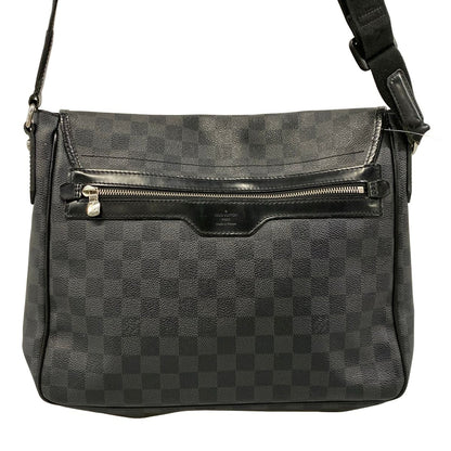 Louis Vuitton Shoulder Bag Damier Graphite Daniel MM — view 3