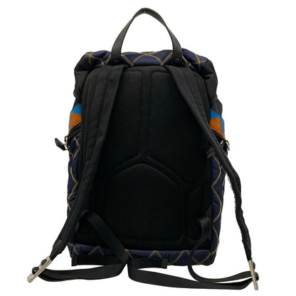 Prada Backpack Black Navy Multi — view 3
