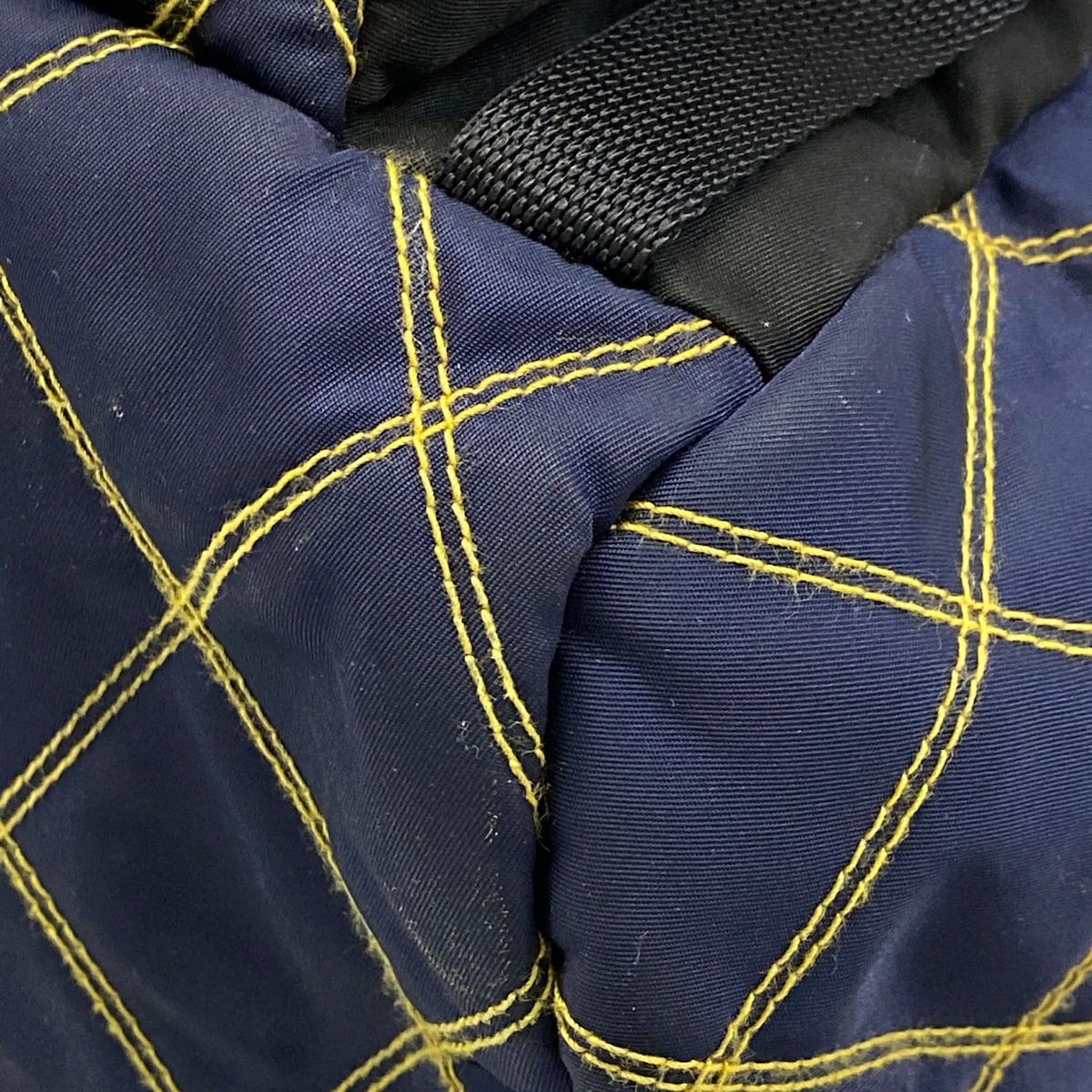 Prada Backpack Black Navy Multi — view 6