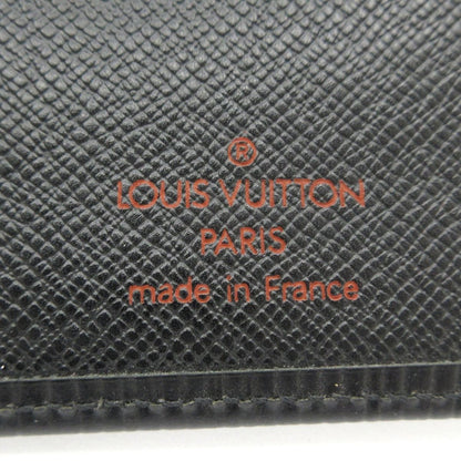 Louis Vuitton Wallet Epi Noir Check Case Leather — view 4