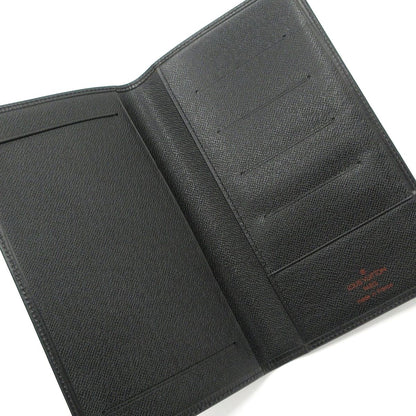 Louis Vuitton Wallet Epi Noir Check Case Leather — view 3