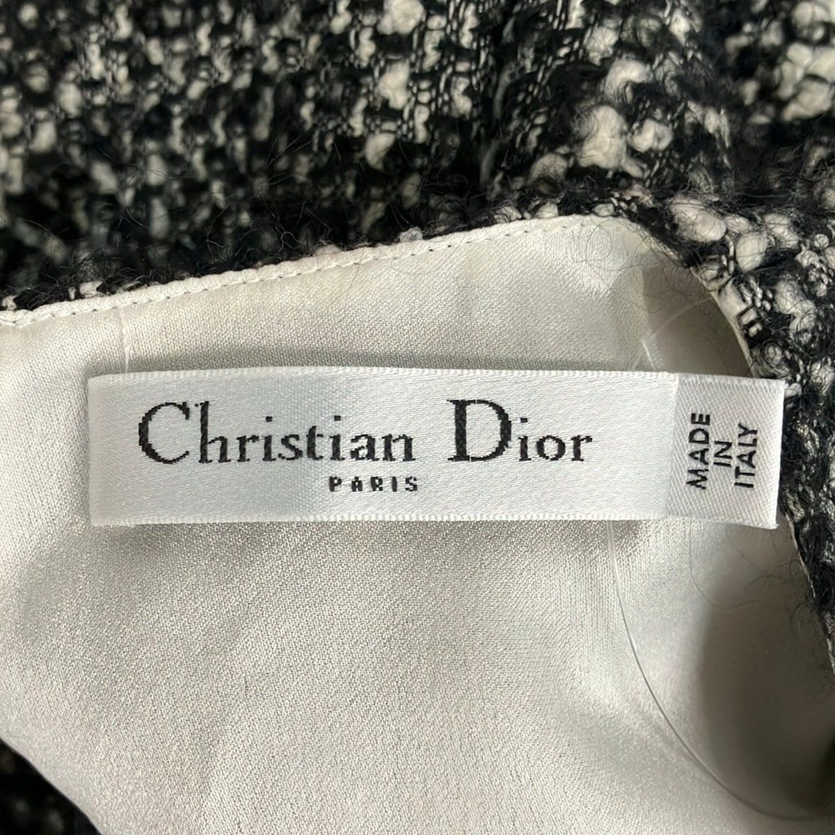 Dior Dress 40 Black White — view 3