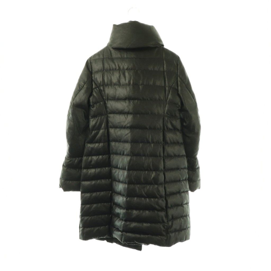 Moncler Premier Johanna Down Jacket Coat Double 1 Black ES — view 2
