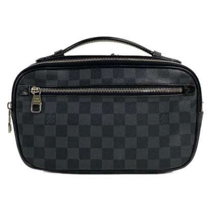 Louis Vuitton Shoulder Bag Damier Graphite Ambler