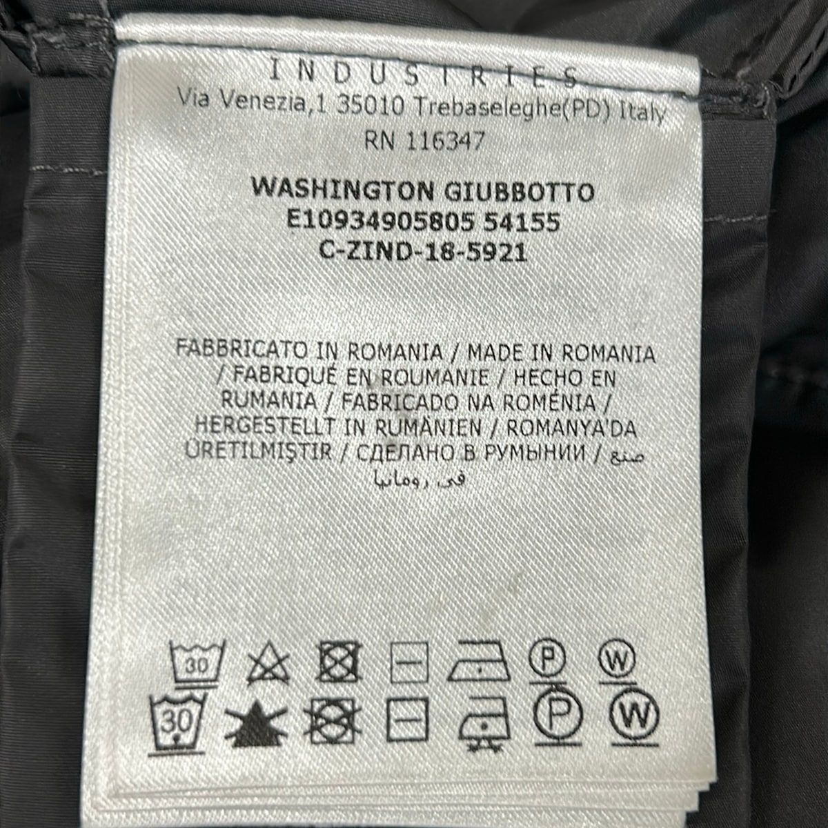Moncler Coat 0 XS Washington Dark Gray Long Sleeve Zip Up Spring Autumn — view 4