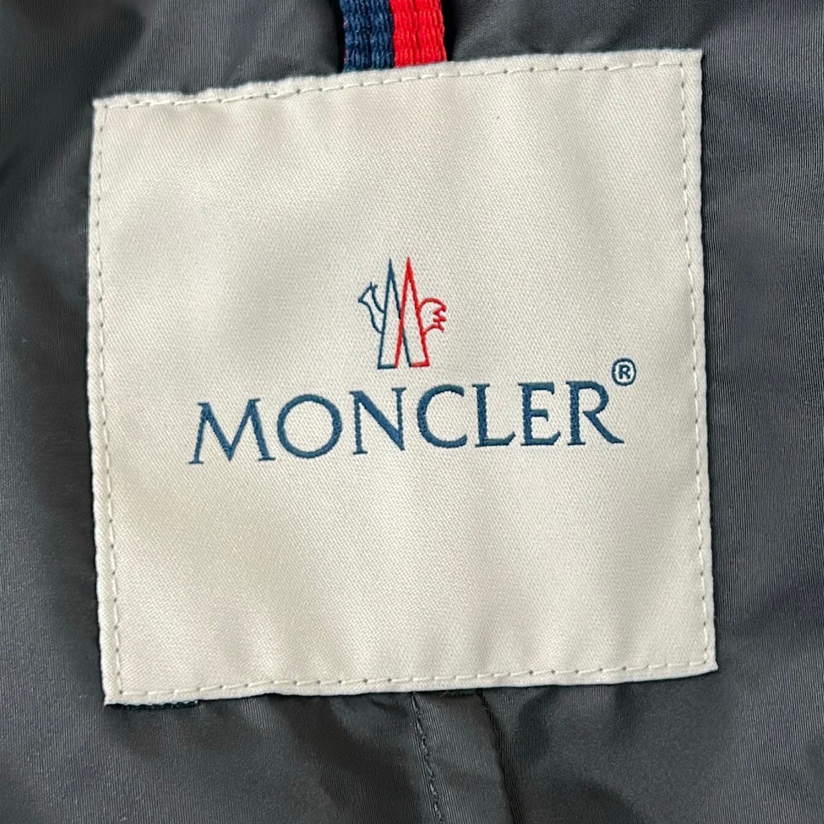 Moncler Coat 0 XS Washington Dark Gray Long Sleeve Zip Up Spring Autumn — view 3