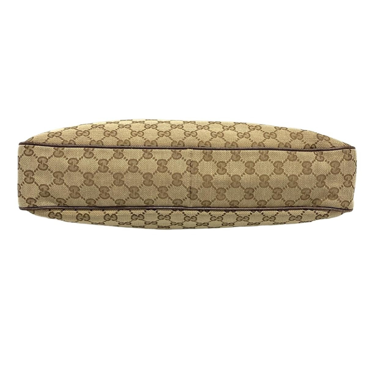 Gucci Tote Eclipse Beige Dark Brown Leather — view 5